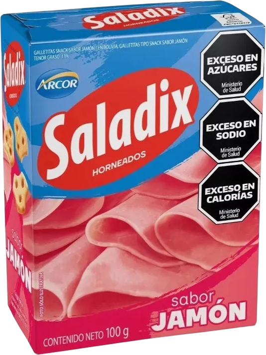 SALADIX GALLETA x100g JAMON