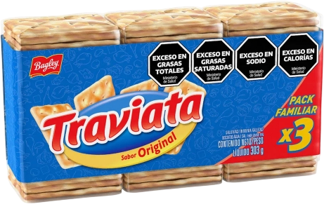 TRAVIATA GALLETA 3x108g