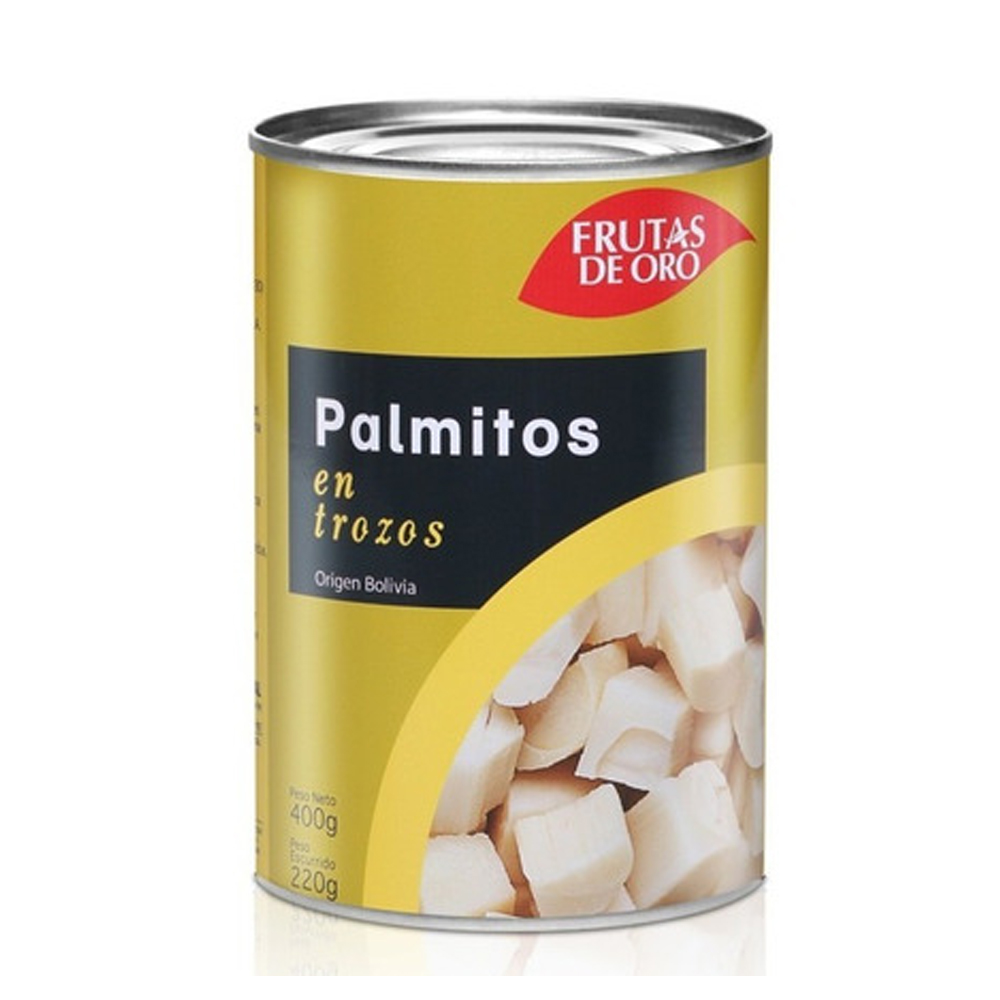 FRUTAS DE ORO PALMITOS x400g RODAJAS