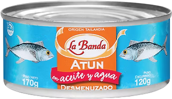 LA BANDA ATUN DESM x170g ACEITE/AGUA