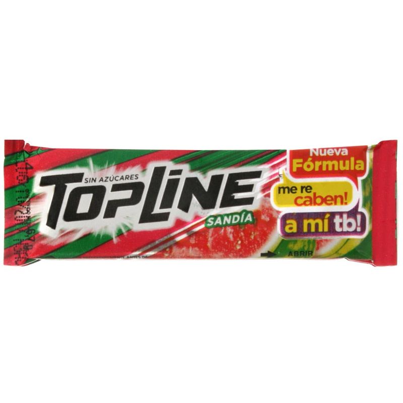TOPLINE 7 CHICLE x6.7g SANDIA