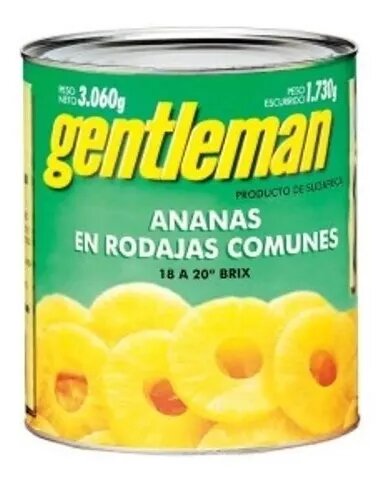 GENTLEMAN ANANA x3000g RODAJAS