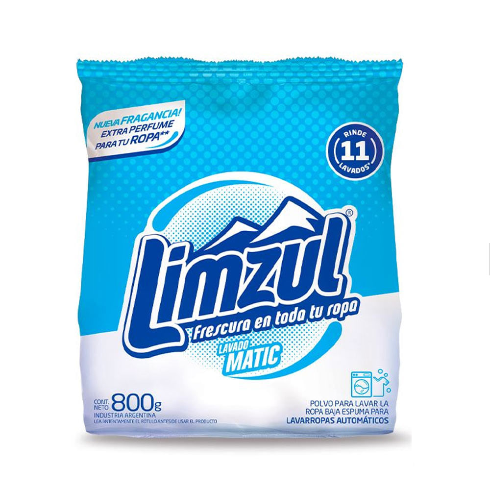 LIMZUL JAB POLVO x800g MATIC