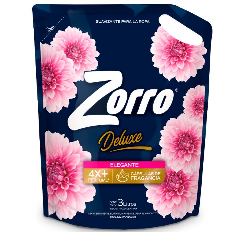 ZORRO SUAVIZANTE x3L ELEGANTE