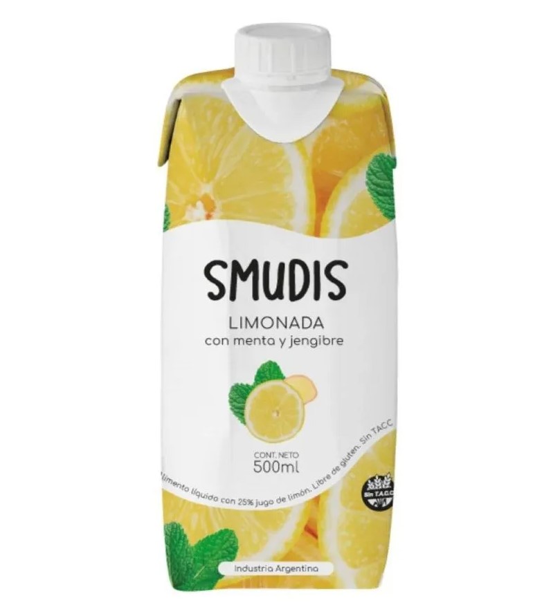 SMUDIS JUGO x500ml LIMONADA