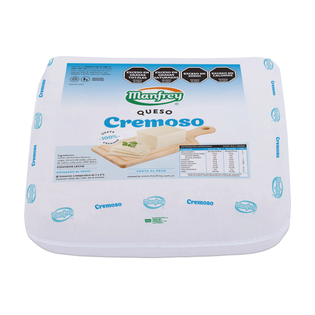 MANFREY QUESO CREMOSO xKG