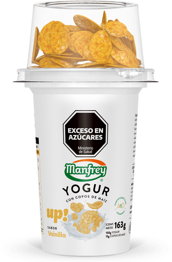 MANFREY YOGUR VAINILLA x163g C/CEREAL