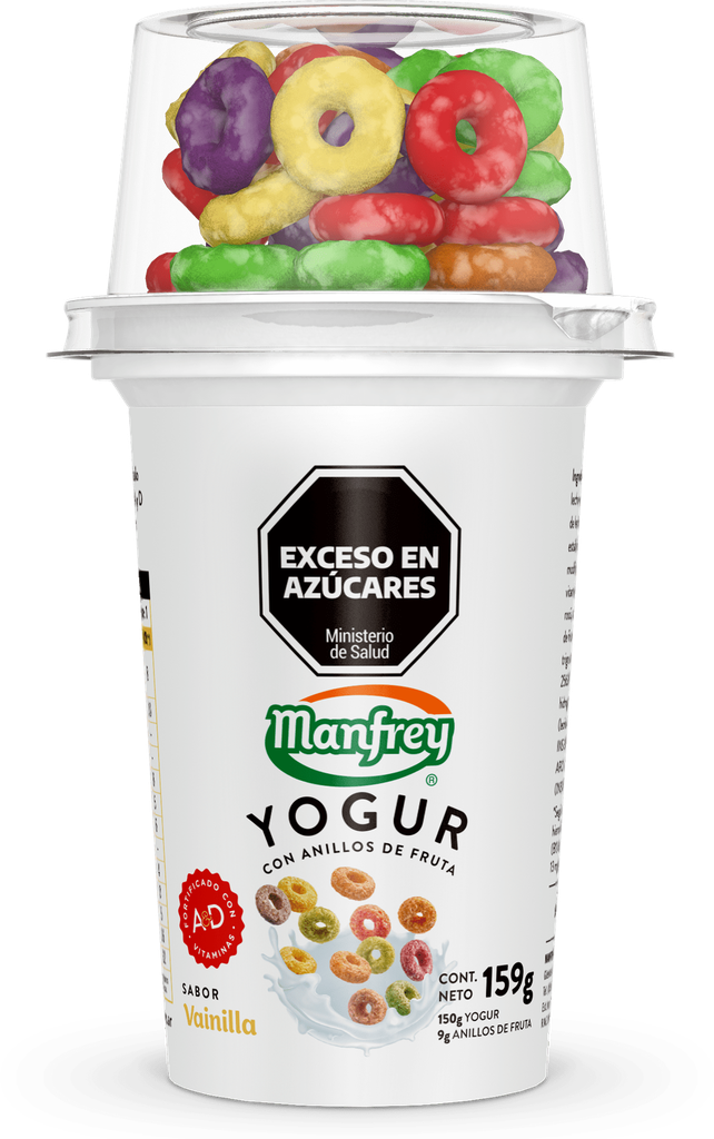 MANFREY YOGUR VAINILLA x159g C/AROS