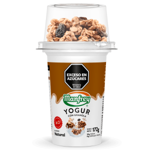 MANFREY YOGUR NATURAL x172g GRANOLA