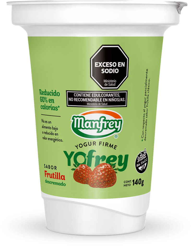MANFREY YOGUR DESC x140g FRUT