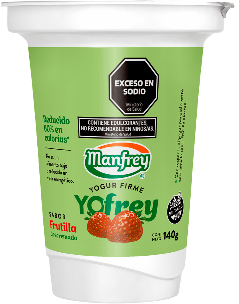 MANFREY YOGUR DESC x140g FRUT