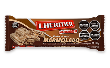 LHERITIER POSTRE MANI x100g MARMOLADO