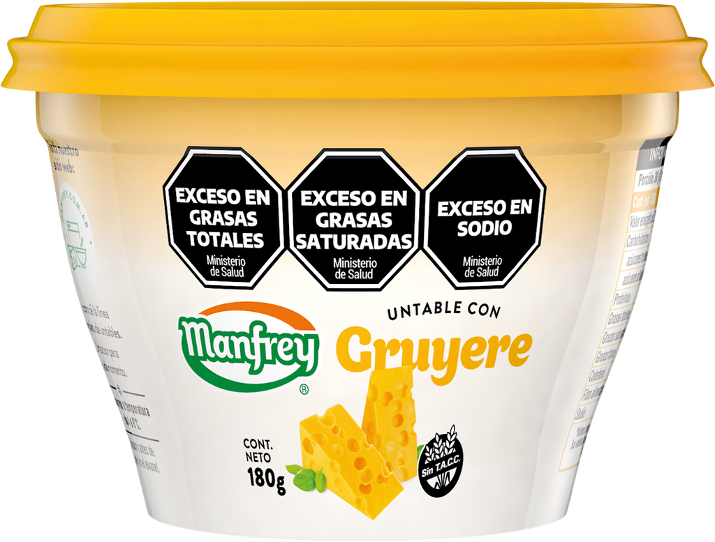 MANFREY QUESO UNT x180g GRUYERE