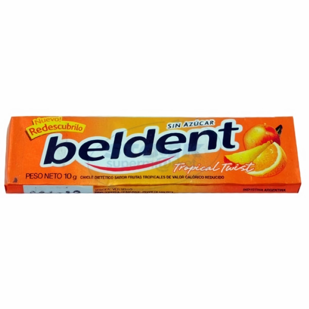BELDENT CHICLE x1u TROPICAL