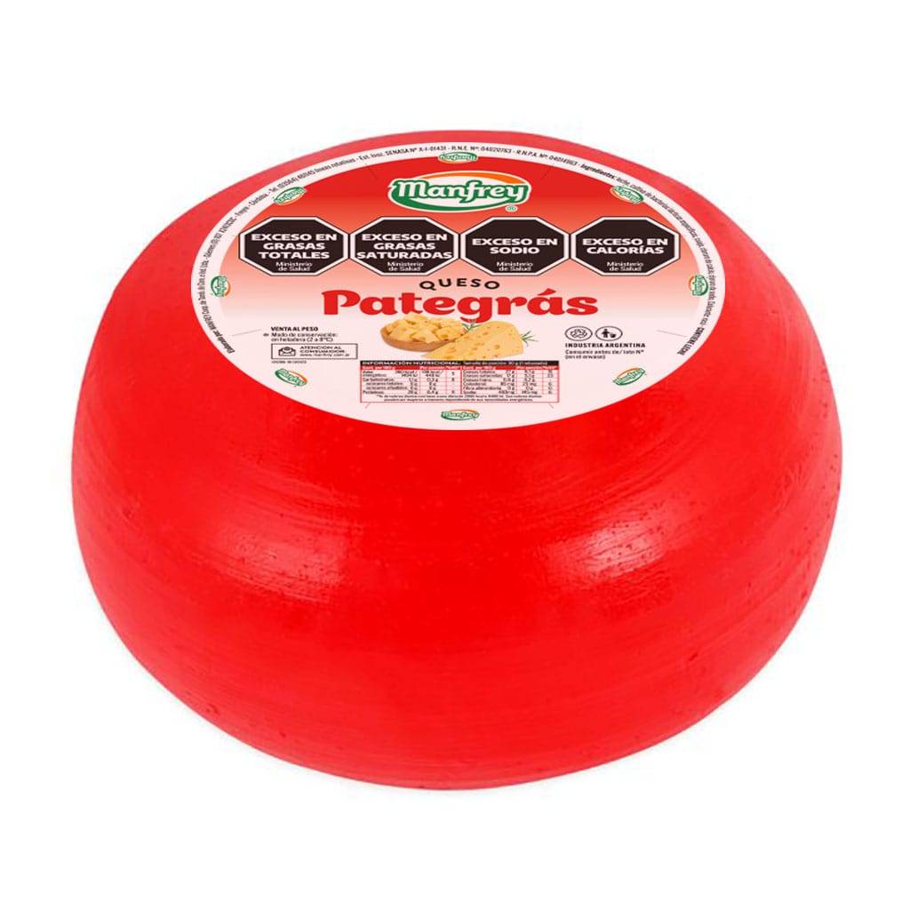 MANFREY QUESO PATEGRAS xKG