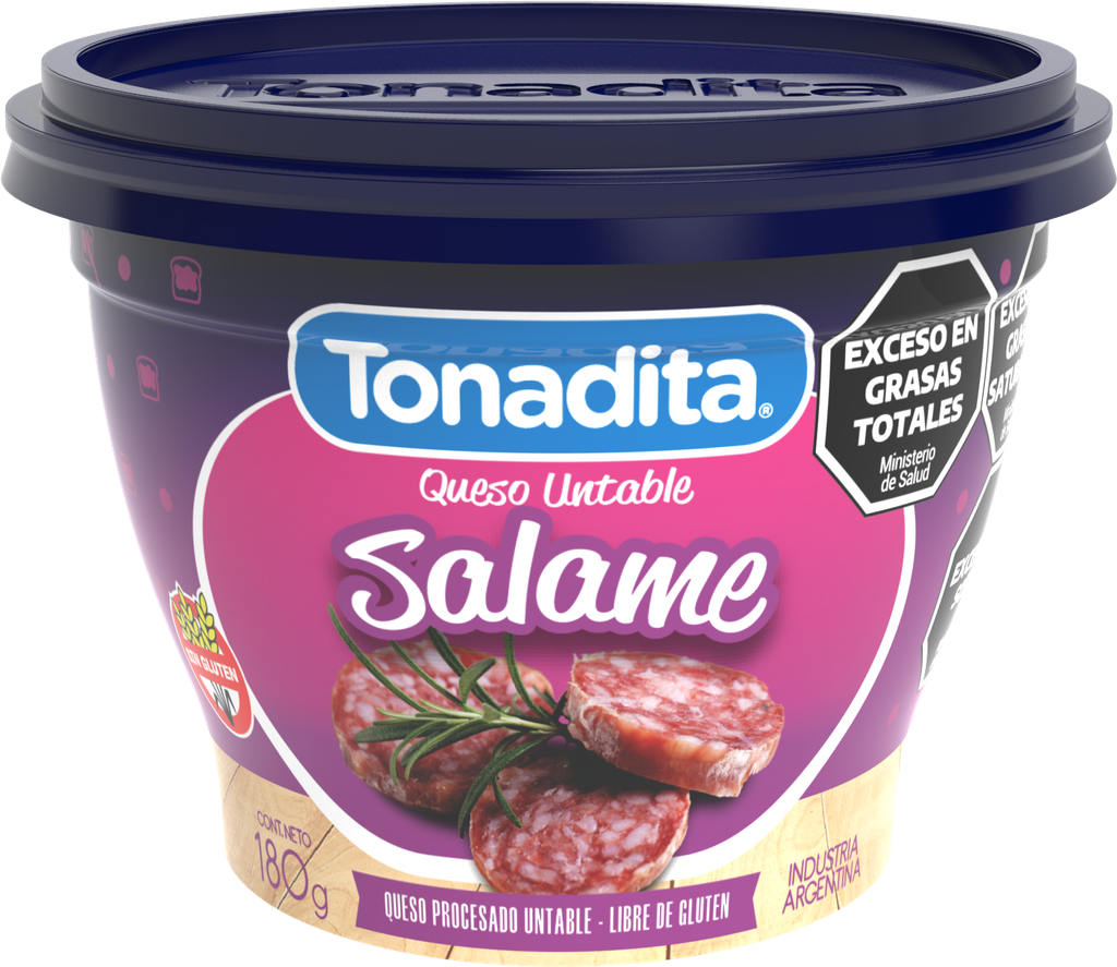 TONADITA QUESO UNT x190g SALAME