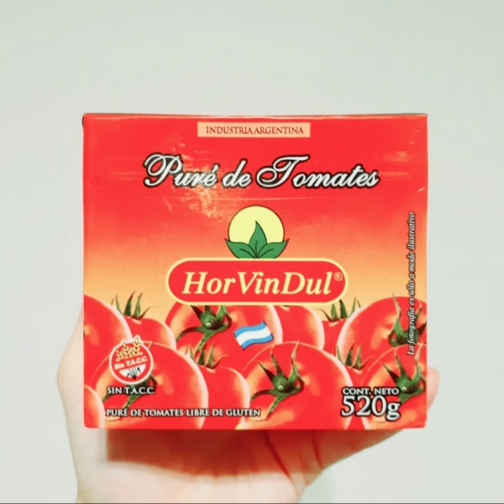 HORVINDUL TOMATE PURE x520g