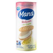 MANA GALLETA RELLENA x152g LIMON