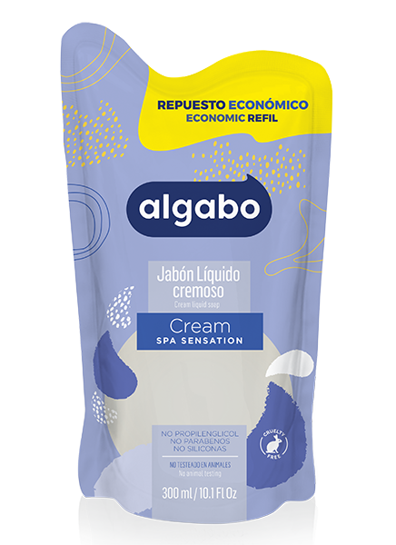 ALGABO JABON LIQ x300g DP CREAM