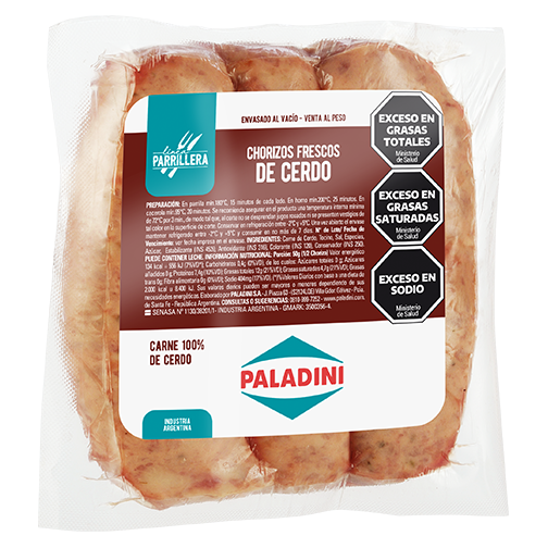 PALADINI CHORIZO ESPECIAL x3u