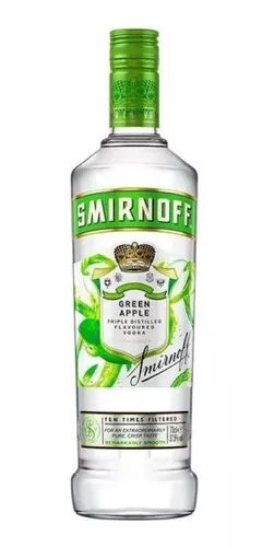 SMIRNOFF VODKA x700cc MANZANA