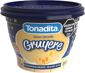 TONADITA QUESO UNT x190g GRUYERE