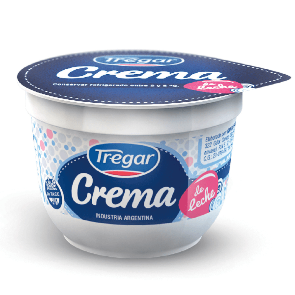TREGAR CREMA LECHE DOBLE x200ml