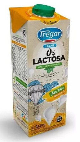 TREGAR LECHE 0% LACTOSA x1L