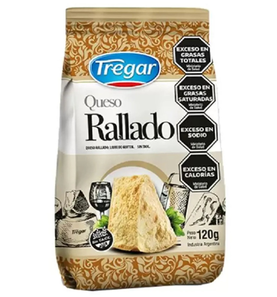 TREGAR QUESO RALLADO x120g