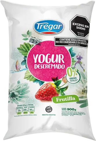 TREGAR YOGUR DESC x900g FRUTILLA