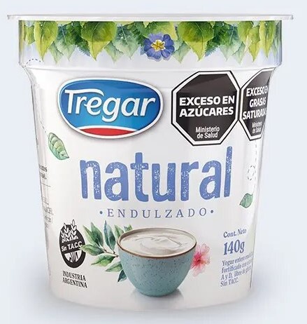 TREGAR YOGUR NATURAL x140g ENDUL