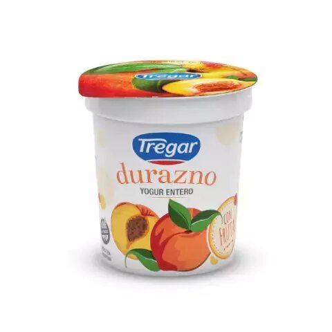 TREGAR YOGUR C/FRUTAS x160g DURAZNO