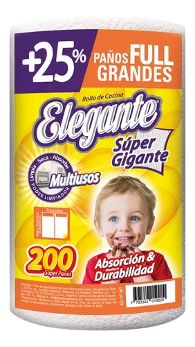 ELEGANTE ROLLO COCINA x200 GIGANTE