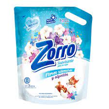 ZORRO SUAVIZANTE x3L FLORES SILVESTRES