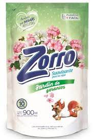 ZORRO SUAVIZANTE x900ml JARDIN GERANIOS