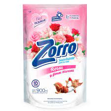 ZORRO SUAVIZANTE x900ml ROSAS Y FLORES DP