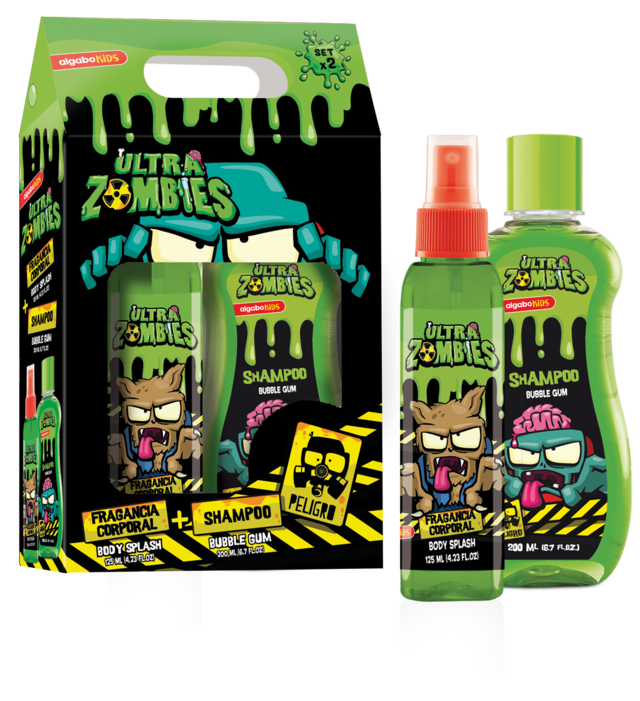 ALGABO SET BODY SPLASH + SHA ZOMBIES