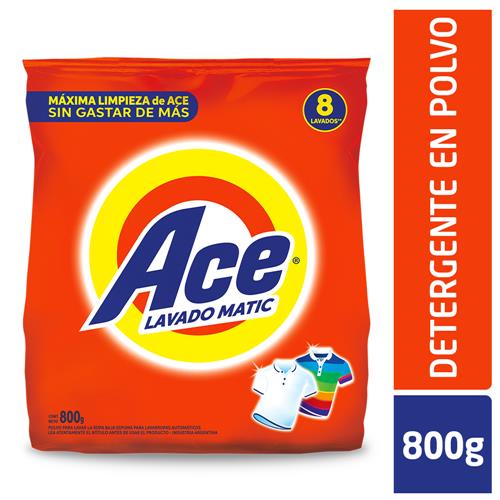ACE JAB POLVO x800g MATIC