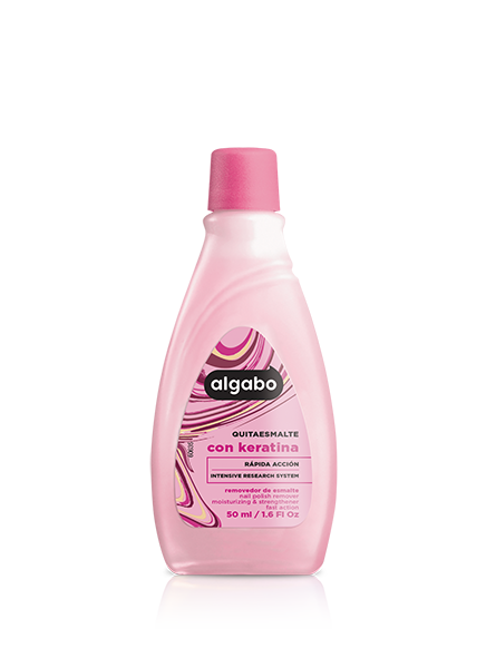 ALGABO QUITAESMALTE x50ml KERATINA