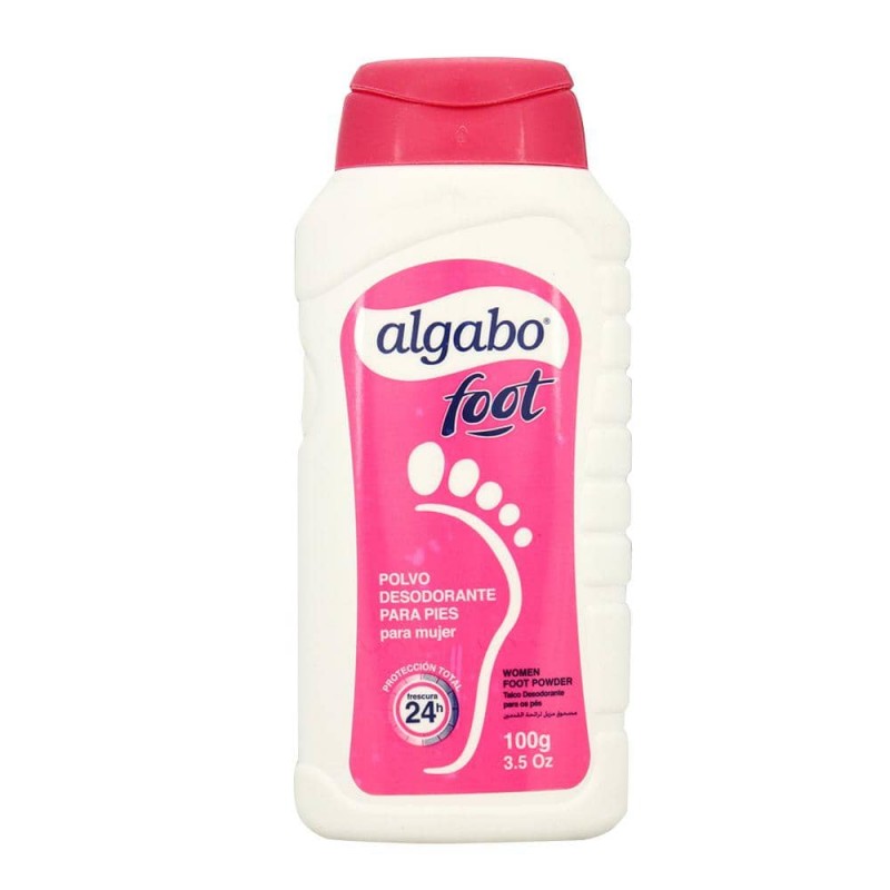 ALGABO TALCO P/PIES x100g MUJER