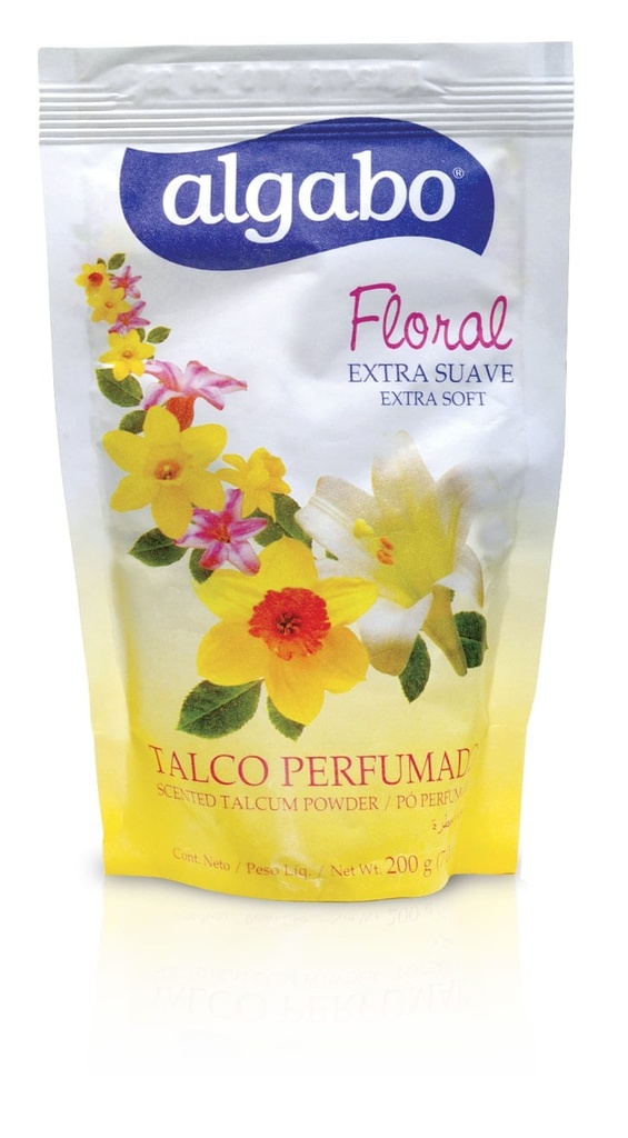 ALGABO TALCO PERF x200g DP FLORAL