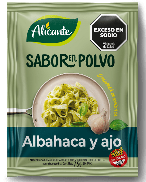 ALICANTE SABOR POLVO x7.5g ALBHA-AJO