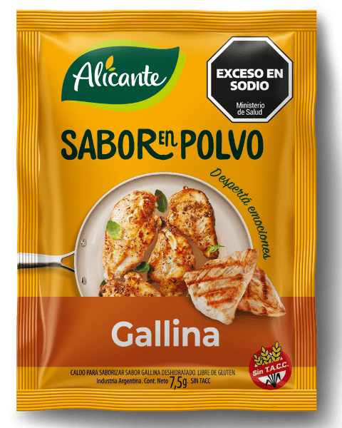 ALICANTE SABOR POLVO x7.5g GALLINA