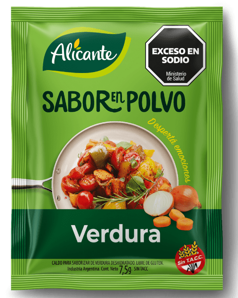 ALICANTE SABOR POLVO x7.5g VERDURA
