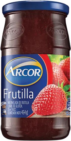 ARCOR MERMELADA x454g FRUTILLA