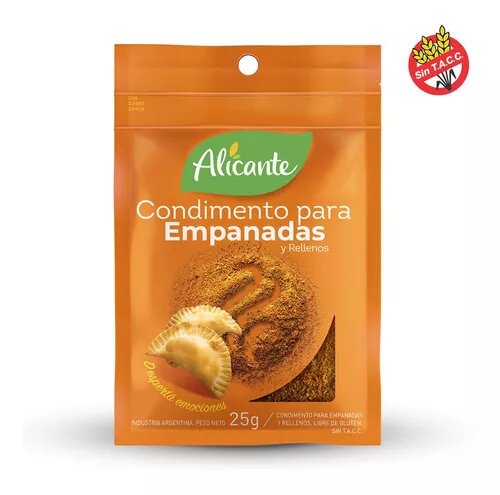 ALICANTE CONDIMENTO x25g P/EMPANADA