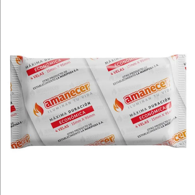 AMANECER VELAS CHICAS x68g