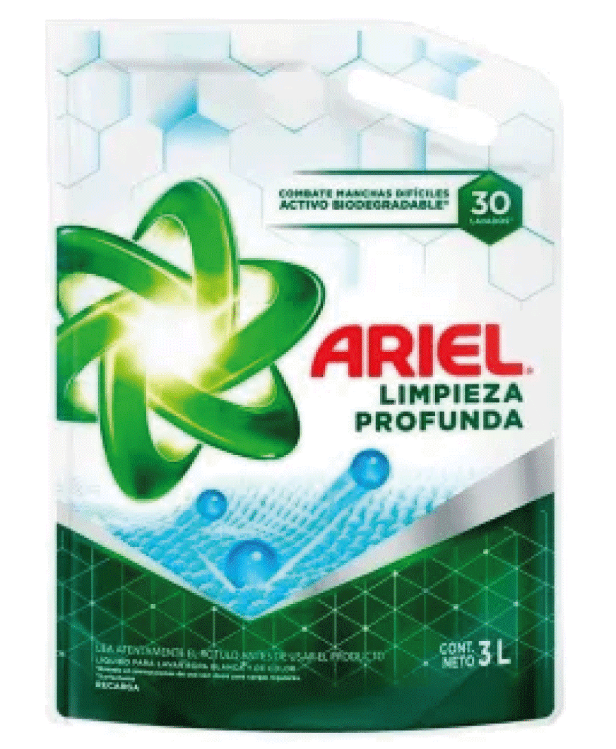 ARIEL JABON LIQUIDO x3L DP