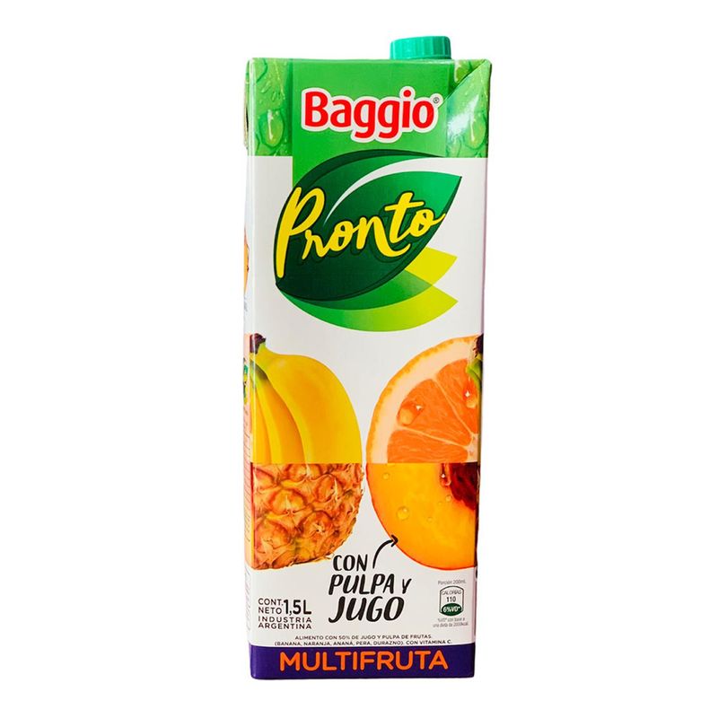 BAGGIO PRONTO x1.5L MULTIFRUTA