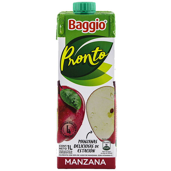 BAGGIO PRONTO x1L MANZANA